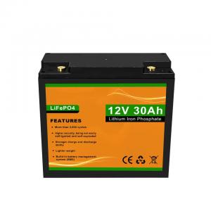 JST 1100700003 Wholesale Lifepo4 12v 30Ah Lithium Battery For Household Energy Storage Lithium Battery