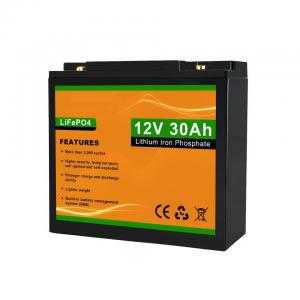 JST 1100700003 Deep cycle Batterie Lifepo4 12v 30ah Ion Lithium Battery