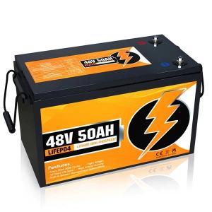 JST 1100700025 48V 50Ah Lithium LiFePO4 Deep Cycle Battery Longer Lifespan Wholesale For Communication Engineering and E-bike