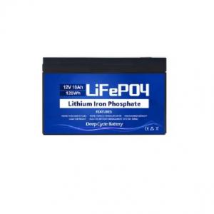 JST 1100700004 12V 10Ah Lithium LiFePO4 Deep Cycle Battery Factory Longer Lifespan Factory Wholesale For Street Lamp Monitor