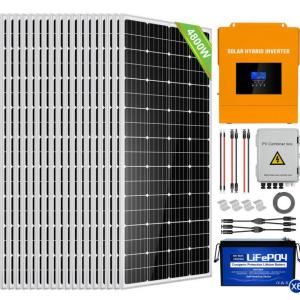 JST 1102400065 4800W 48V Complete MPPT Off Grid Solar Panel Kit