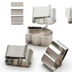 JST-UC-CC01-C SUS304 PV Cable Clips Solar Wire Clamp PV Panel Retaining Clamp for Solar Cable Management