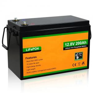 JST-L100AH High Quality Deep Cycle 12V 200AH Energy Storage Battery RV Yacht Boat Solar Battery Lifepo4 Lithium Battery
