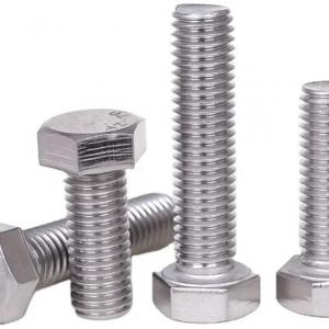 JSTIW8932 Custom Hex Bolt DIN 933 Stainless Steel Hexagon Head Bolt