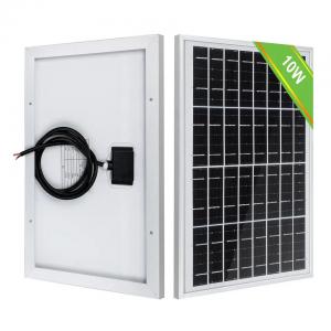 JST rooftop solar panel 18V 10W Monocrystalline Solar Panel For Solar Pump Monitor
