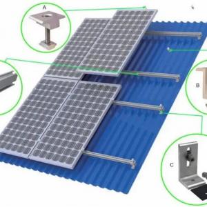JSTSS0343 Solar Tile Roof Mounting Solar Panel Structure 