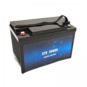 JST 12V 100Ah Lithium Ion Lifepo4 Battery with 32650 5000mAh 5A Cells for House Energy Starage