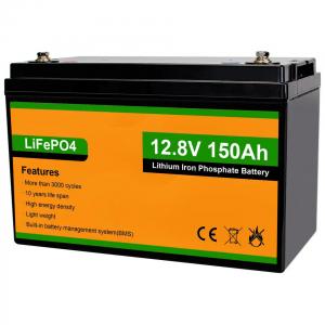 JST 1100700032CP  12V 150Ah Lithium Ion Battery Lifepo4 Battery With the Low Temperature Protection Solar Power System