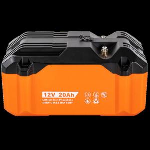 JST 1100750000 Factory Wholesale 12V 20Ah Lithium LiFePO4 Deep Cycle Battery with BMS