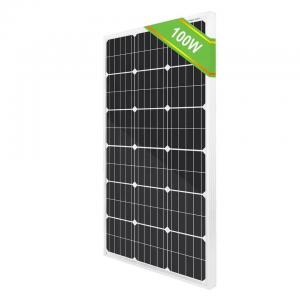 JST  High Efficiency 100w Monocrystalline Solar Panel Off-grid Solar System Home Solar Roof RV Mari
