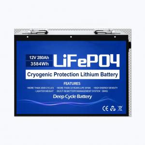 JST haichen standard series CP 12V 280Ah Lithium Ion Battery Lifepo4 Battery With the Low Temperature Protection Solar Power Off Grid System Factory