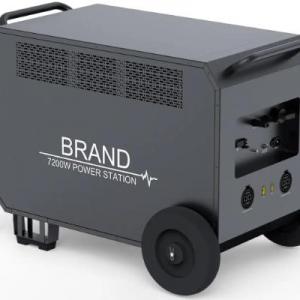 SYD-N086 Portable 7200W MPPT Solar Station Pure Sine Wave with Lithium Ion Battery Array Power Source for Cars Solar Generators