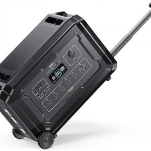 JSTBC660 4000W Portable Power Station, 5040Wh Solar Generator LiFePO4 Home Battery Backup w/ 6 AC Outlets (7000W Peak), 1.5H Fast Charge Expandable Emergency Power Supply for Power Outage, RV Camping,