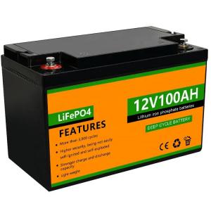JST-L100AH Deep Cycle 12V 100AH Energy Storage Battery RV Yacht Boat Solar Battery Lifepo4 Lithium Battery